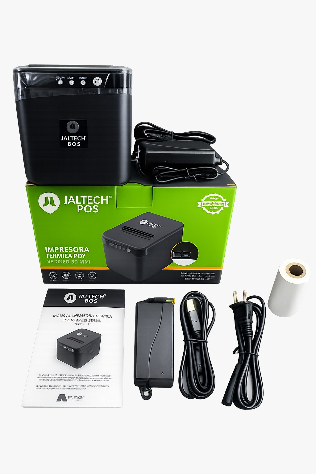 IMPRESORA TÉRMICA POS JALTECH 80MM USB/RED